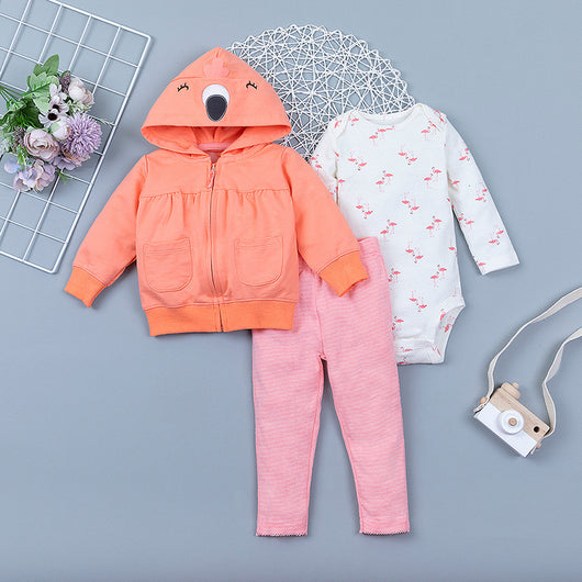 Chaqueta Casual con Cierre de Tres Piezas para Bebés y Niños Pequeños - Image 5