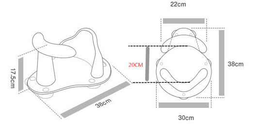 Silla de Baño Infantil Antideslizante con Soporte de Seguridad - Image 9
