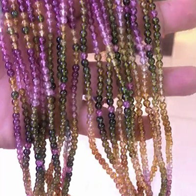 Pulsera de Piedras Preciosas Multicolores con Círculos - Image 4