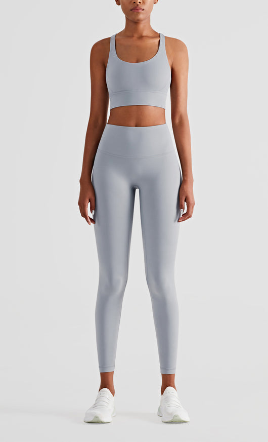 Leggins Cintura Alta Sin Costuras Efecto Durazno Antideslizantes - Image 36