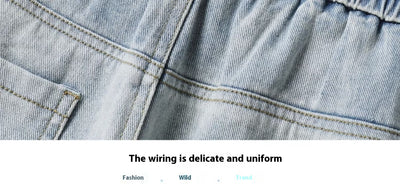 Pantalones Vaqueros Rectos Anchos para Hombre - Comodidad y Estilo Casual - Image 18