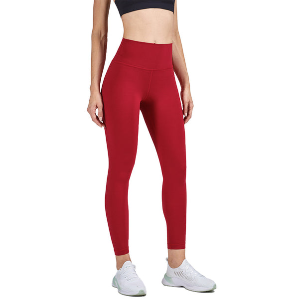 Pantalones Yoga Cintura Alta con Levantamiento de Glúteos en Tonos Nude y Melocotón