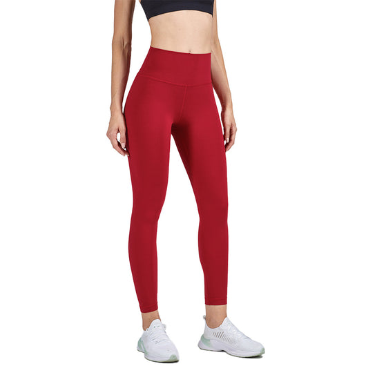 Pantalones Yoga Cintura Alta con Levantamiento de Glúteos en Tonos Nude y Melocotón