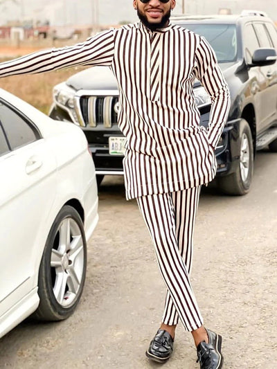 Camisa Estampada Elegante para Hombre - Image 12