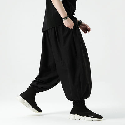 Pantalones Harem Casuales Holgados para Hombre - Image 8