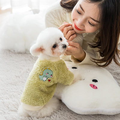 Abrigo Cálido de Peluche para Perros y Gatos - Ropa de Invierno Teddy - Image 7