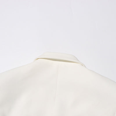 Blazer Slim Fit Patchwork para Mujer - Diseño Moderno y Versátil - Image 25