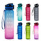 Botella de Agua Deportiva con Degradado Frosted - Vaso Reutilizable para Viajes