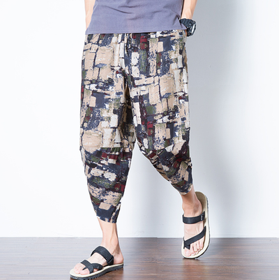 Pantalones Anchos Estilo Tailandés con Elefante - Diseño Retro Nepalí - Image 8