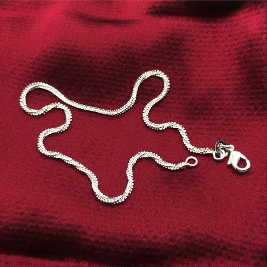 Pulsera Tobillera Plateada Estilo Coreano con Estrella Minimalista - Image 2