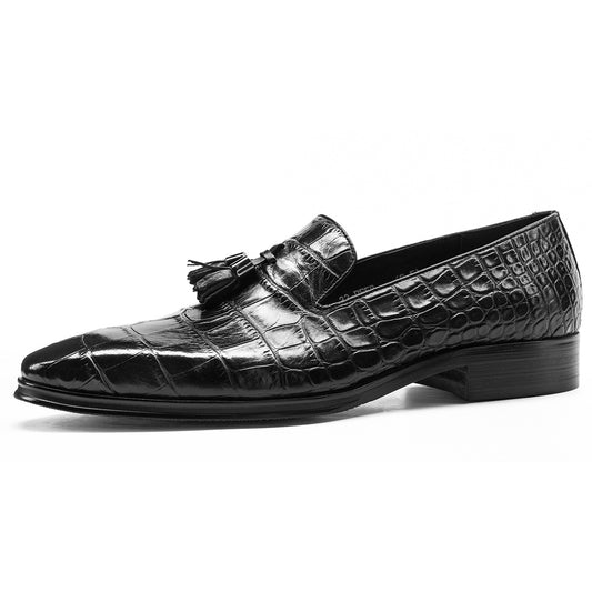 Zapatos de Cuero Azul para Negocios Casual - Image 2