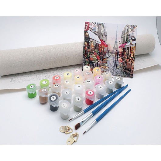 Kit de Pintura por Números - Flores de Loto - Image 3
