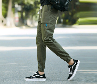 Pantalones Harem Casuales para Hombre - Estilo Moderno y Cómodo - Image 4