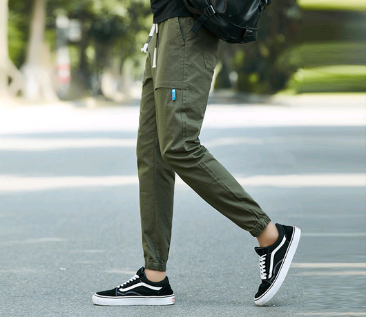 Pantalones Harem Casuales para Hombre - Estilo Moderno y Cómodo - Image 4