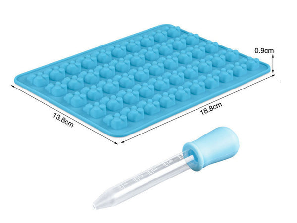 Molde de Silicona Multiuso para Hielo, Dulces y Repostería