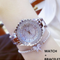 Reloj Plateado Con Pulsera