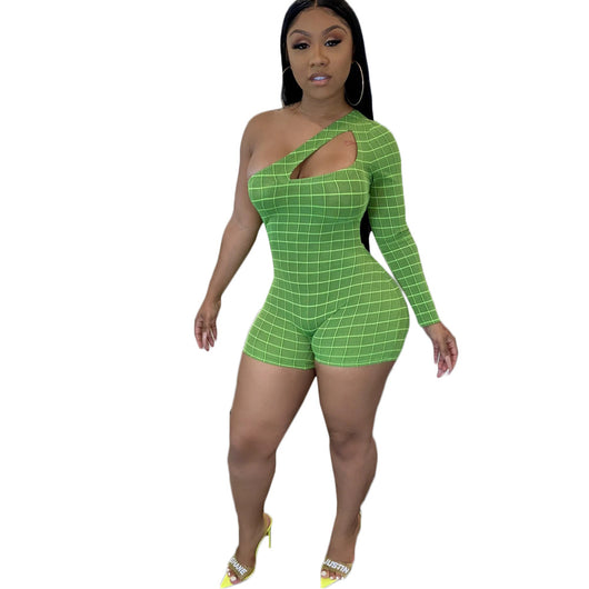 Jumpsuit a Cuadros con Detalles Recortados - Image 11