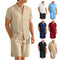 Conjunto de Camisas Casuales de Manga Corta para Hombre