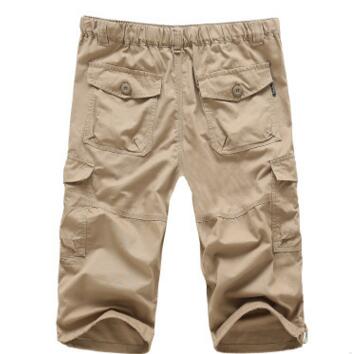 Pantalones Cortos de Algodón para Hombre - Estilo Casual Verano