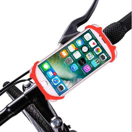 Soporte Universal de Silicona para Smartphone en Bicicleta y Moto - Image 9