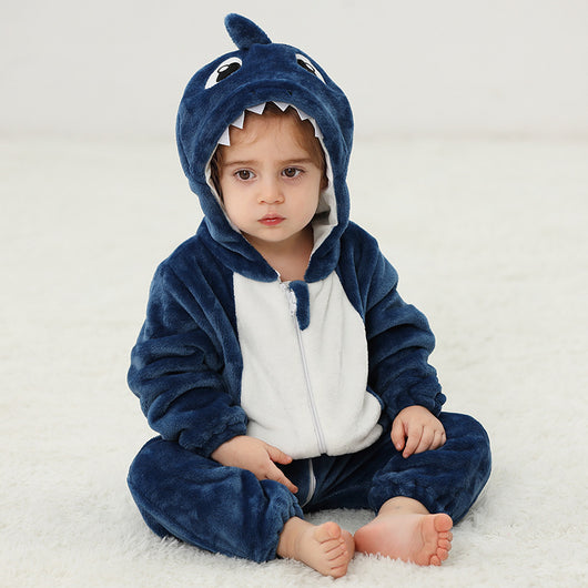 Pijama Enterizo de Franela con Diseño Animal para Bebé - Image 9