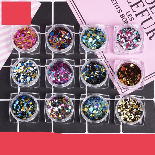 Set de Purpurina DIY 12 Colores Brillantes - Image 12