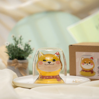 Vaso Térmico Doble Shiba Inu - Resistente al Calor - Image 11