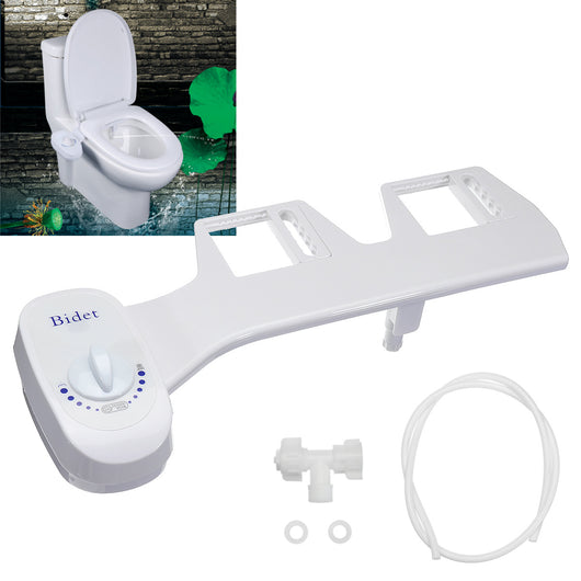 Asiento de Inodoro con Bidet Mecánico de Agua Fresca - Sin Electricidad