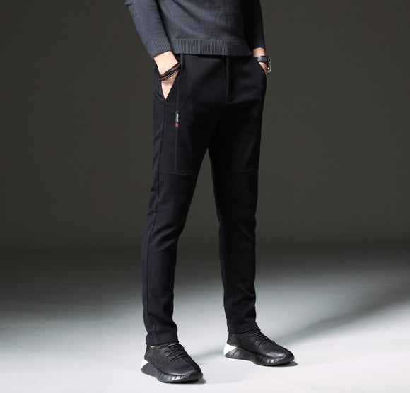 Pantalones Casuales Slim Fit Estilo Coreano para Hombre