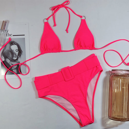 Bikini Halter Estampado - Image 4