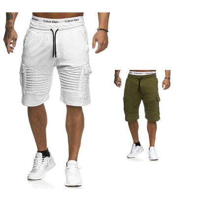 Shorts Plisados con Cordones para Hombre - Image 4