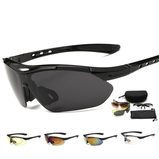 Gafas de Ciclismo Polarizadas Antibruma Protección Total