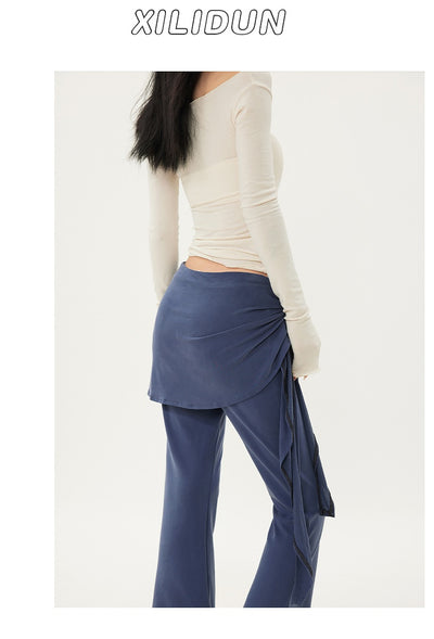 Pantalones Acampanados Cintura Baja Slim Fit - Image 31