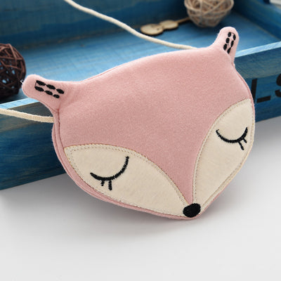 Bolso Infantil Zorro de Dibujos Animados - Cartera Pequeña Original Coreana - Image 4