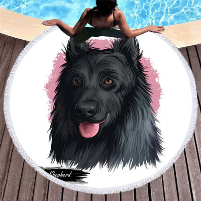 Toalla de Playa con Diseño 3D de Gatos y Perros - Image 7