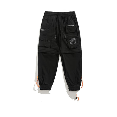Pantalones de Trabajo Casual con Múltiples Bolsillos y Corte Holgado - Image 4