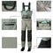 Pantalones de Pesca Impermeables Integrados Transpirables de 3 Capas