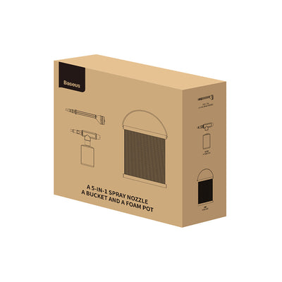 Paquete de Pistola Lavadora Eléctrica Dual Power Portátil Negro - Image 6