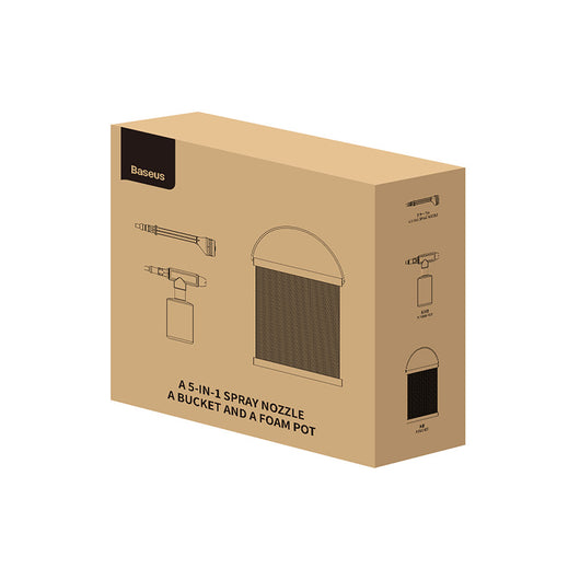 Paquete de Pistola Lavadora Eléctrica Dual Power Portátil Negro - Image 6