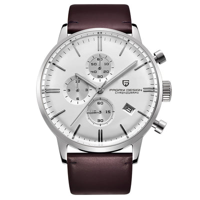 Reloj Calendario Multifunción de Tres Esferas - Image 29