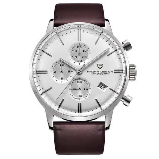 Reloj Calendario Multifunción de Tres Esferas - Image 29