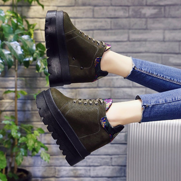 Zapatos de Tacón Alto Plataforma con Encaje - Elegancia y Comodidad