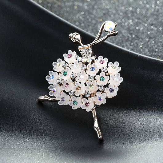 Broche de Aleación Elegante con Diamantes - Image 4