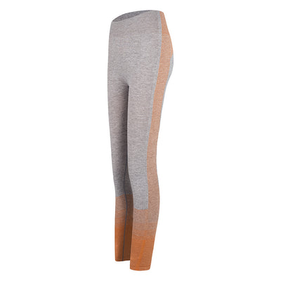 Pantalones Yoga Tejidos sin Costuras con Rayas - Leggings Deportivos para Fitness - Image 3