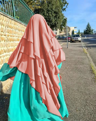 Turbante Protector Solar Multicapa para Mujer - Diseño Étnico Tradicional - Image 17