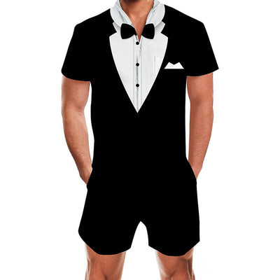 Enterizo Hawaiano: Camisa y Shorts en Una Pieza - Image 7
