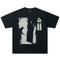 Camiseta Estampada a Mano para Hombre - Diseño Exclusivo
