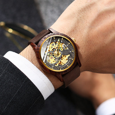 Reloj Automático Mecánico Resistente al Agua - Elegancia y Precisión - Image 13