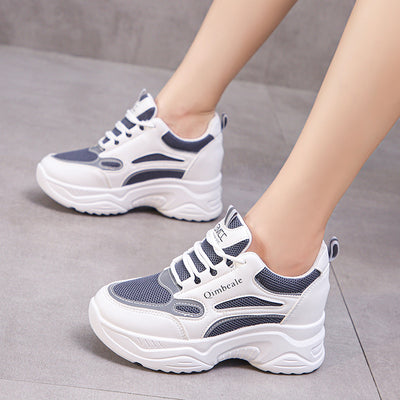 Tenis Deportivos con Plantilla Elevadora - Zapatillas Mesh Blancas Comodidad Máxima - Image 5
