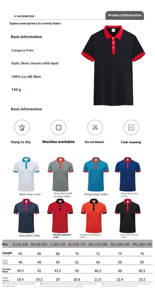 Camisa Polo Ejecutiva Unisex para Trabajo Profesional - Image 12